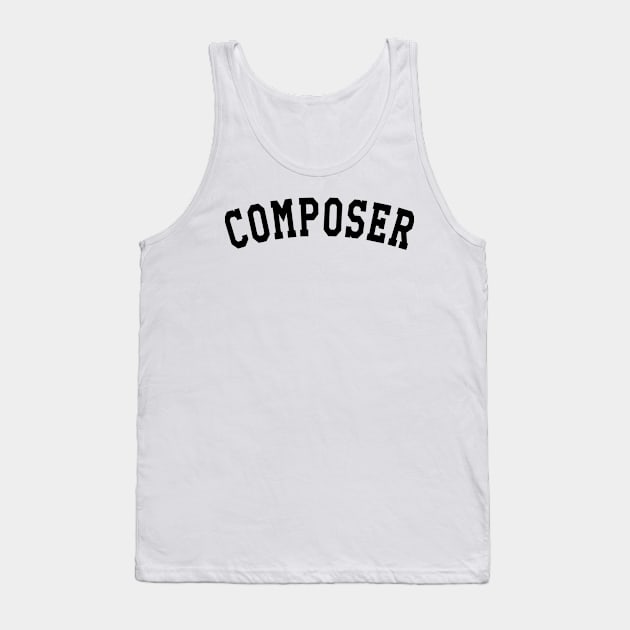 Composer Tank Top by KC Happy Shop